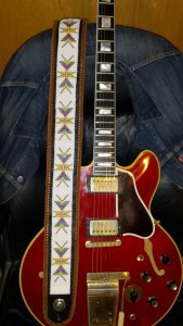 Beaded Leather Guitar Strap Lakota – Southwest Distinctions Custom Leather  Products