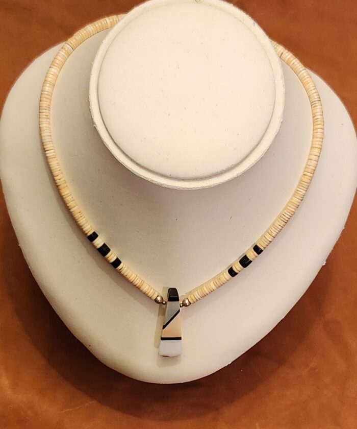 Oyster shell Heishi choker