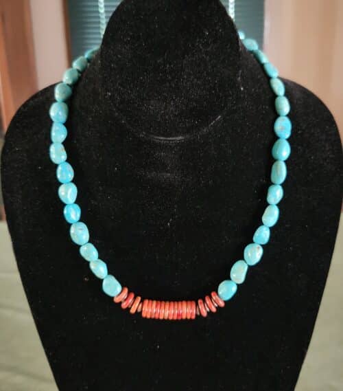 Turquoise & Spiny Oyster Choker