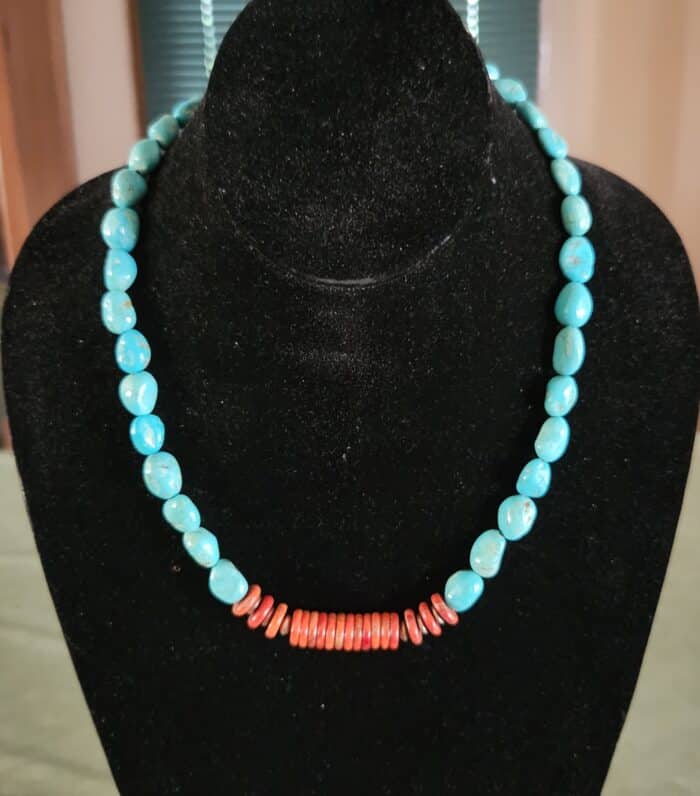 Turquoise & Spiny Oyster Choker